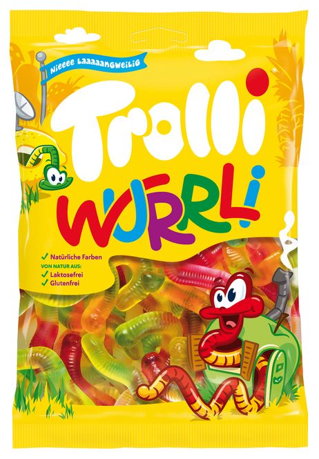 Hovedbilde Trolli Wurrli 200g