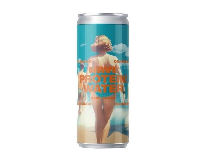 Hovedbilde Wave Protein Water Orange & Mango Zero Sugar ...