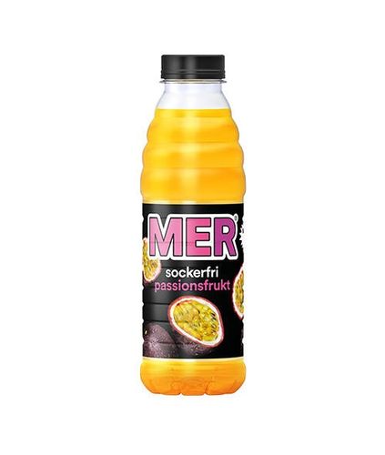 MER Pasjonsfrukt Sukkerfri 500ml (Datotilbud)