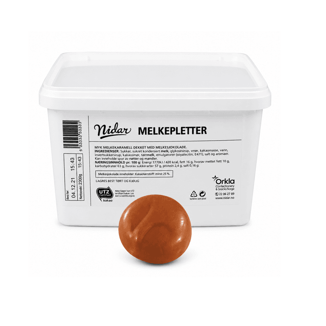 Hovedbilde Nidar Melkepletter 1,95kg