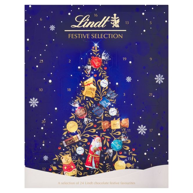 Hovedbilde Lindt Festive Selection Adventskalender 289g