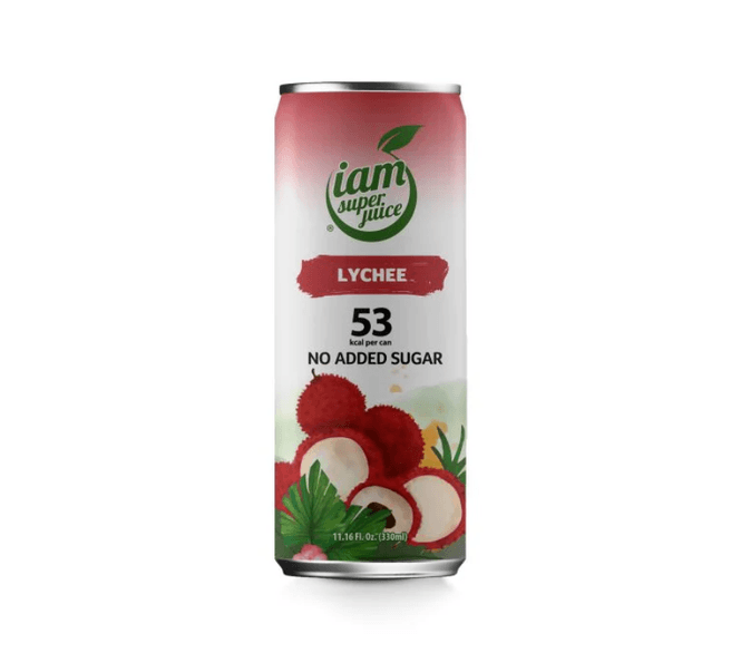 Hovedbilde I Am Superjuice Lychee 330ml