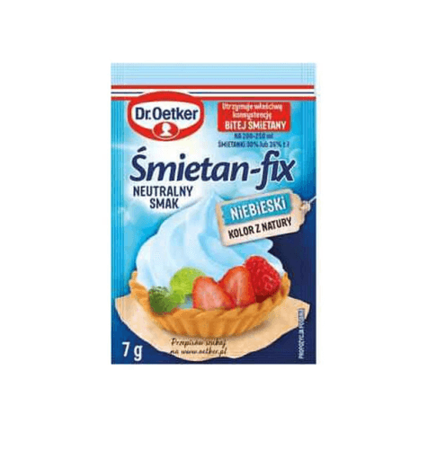 Śmietan Fix Blue Cream Pulver 7g (Datotilbud)