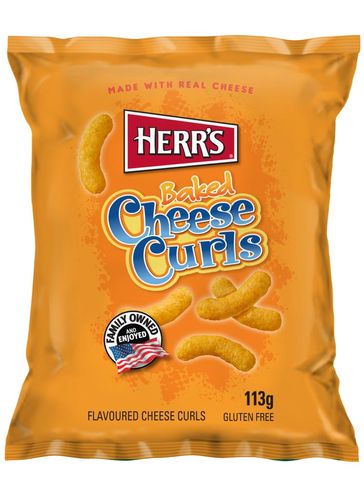Herr's Cheese Curls 113g (Datotilbud)