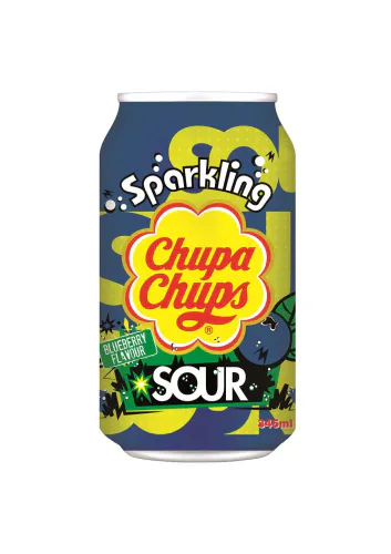 Chupa Chups Sour Blueberry 345ml 