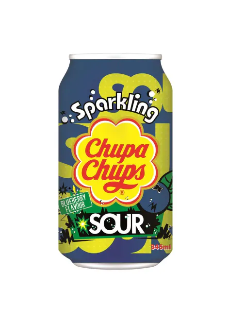 Hovedbilde Chupa Chups Sour Blueberry 345ml 