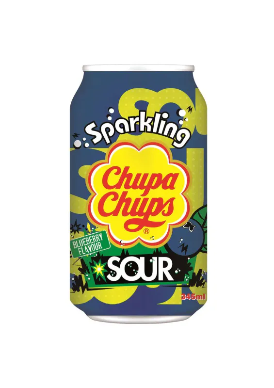 Chupa Chups Sour Blueberry 345ml 