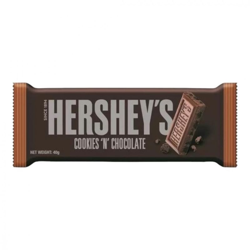 Hershey's Cookies & Chocolate Bar 40g