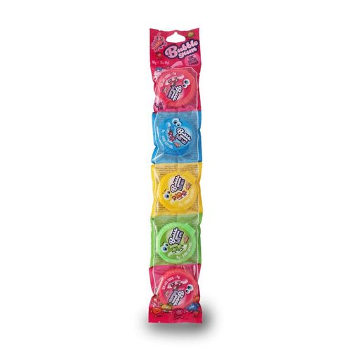 Bubble Roll Gum 5-pack 90g