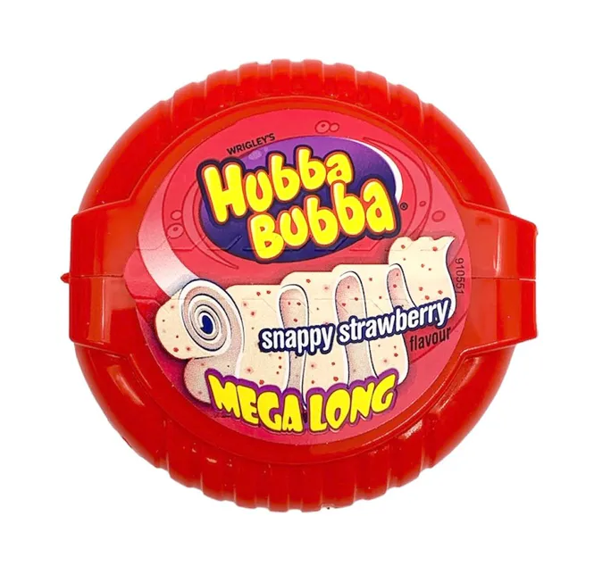 Hovedbilde Hubba Bubba Tape Snappy Strawberry 56g ...