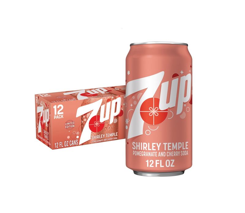 7UP Shirley Temple Pomegranate & Cherry 12x355ml