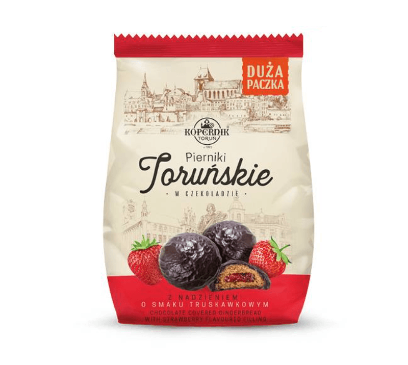 Kopernik Pierniki Gingerbread Strawberry & Chocolate 150g