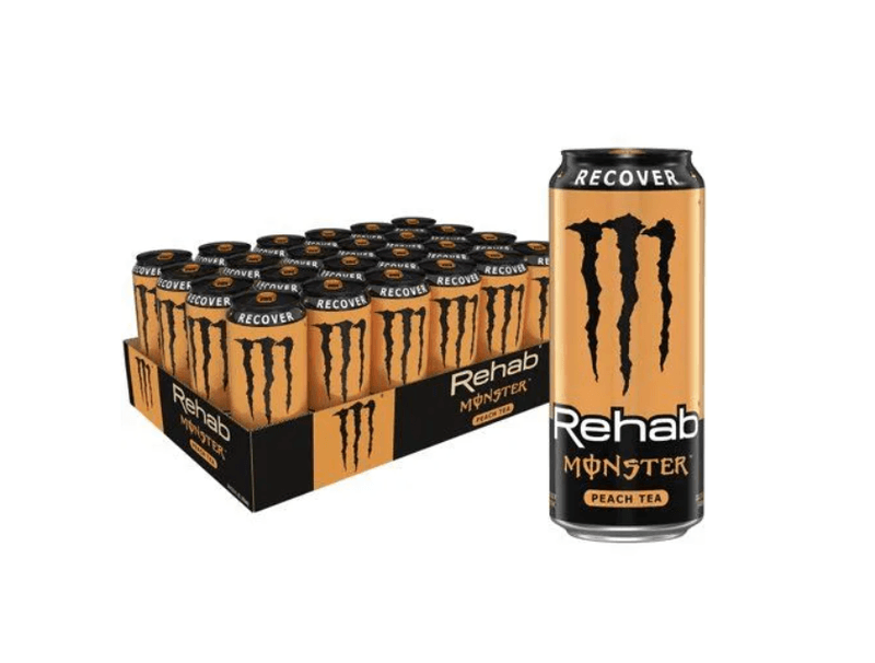 Monster Energy Rehab Peach Ice Tea 500ml