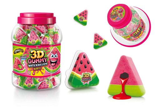 3D Juicy Gummy Watermelon 18g