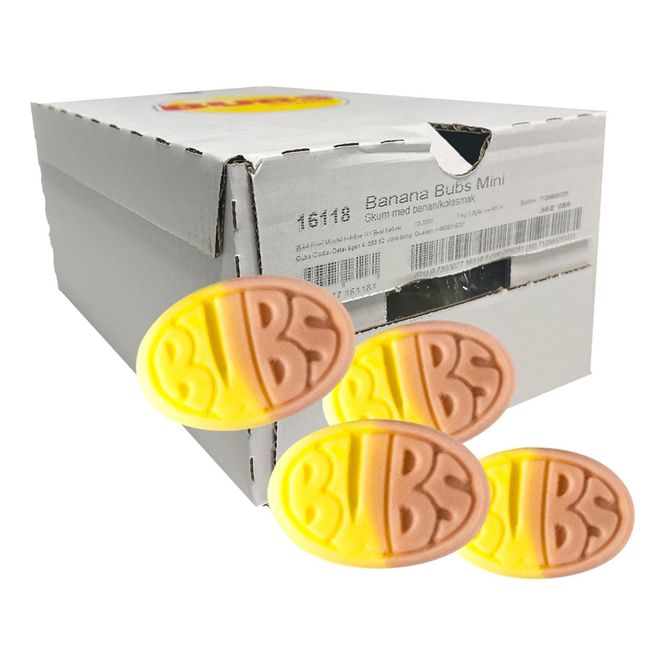 Hovedbilde Bubs Banan/Toffee Ovaler 2,8kg