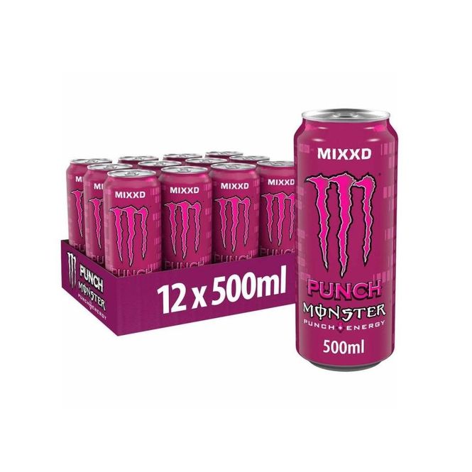 Hovedbilde Monster Punch Energy Mixxd 12x500ml
