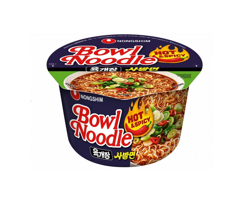 Nongshim Bowl Noodle Hot Spicy 100g