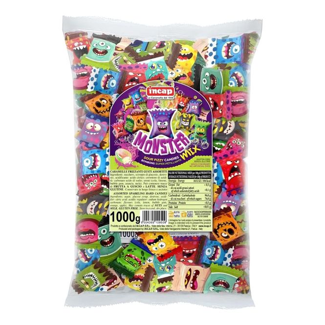 Hovedbilde Monster Mix Sour Fizzy Candies 1kg