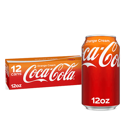 Coca Cola Orange Cream 12x355ml