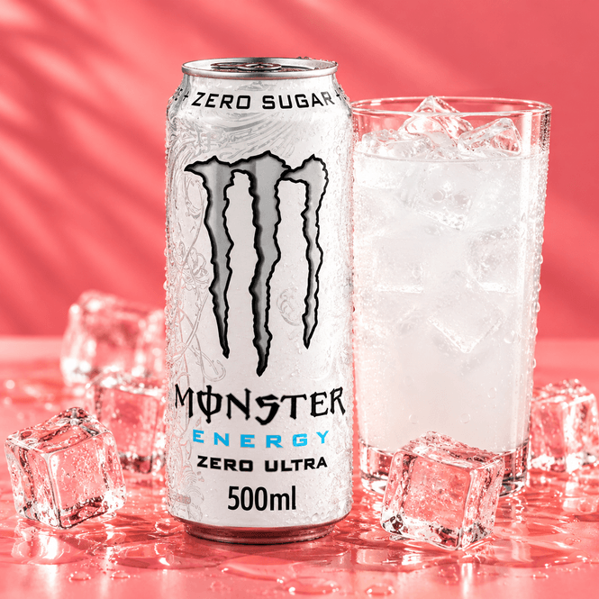 Hovedbilde Monster Energy Ultra White Zero Sugar 500ml