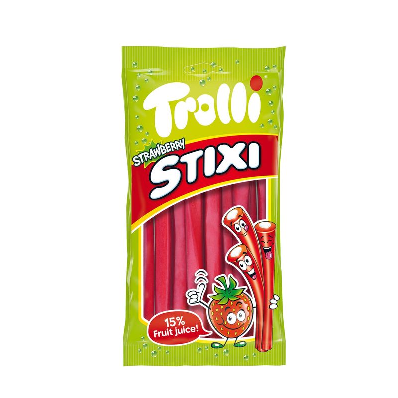 Trolli Stixi Strawberry 85g