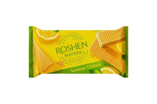 Roshen Wafers Lemon Cream 72g