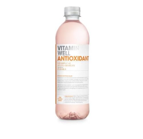 Vitamin Well Antioxidant Fersken 500ml