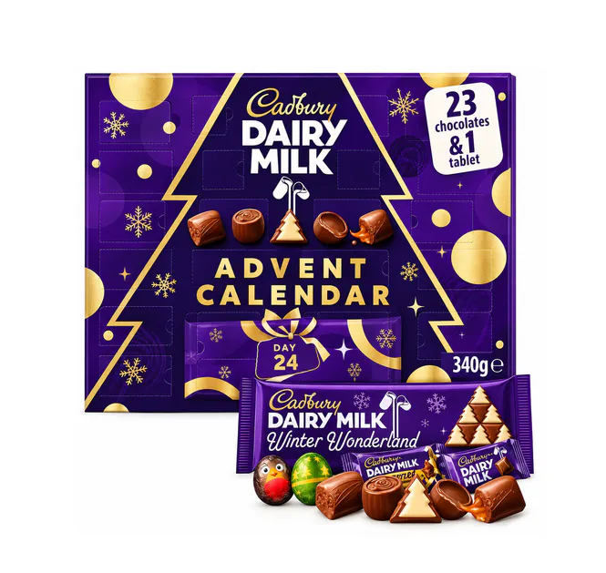 Hovedbilde Cadbury Dairy Milk Advent Calendar 348g