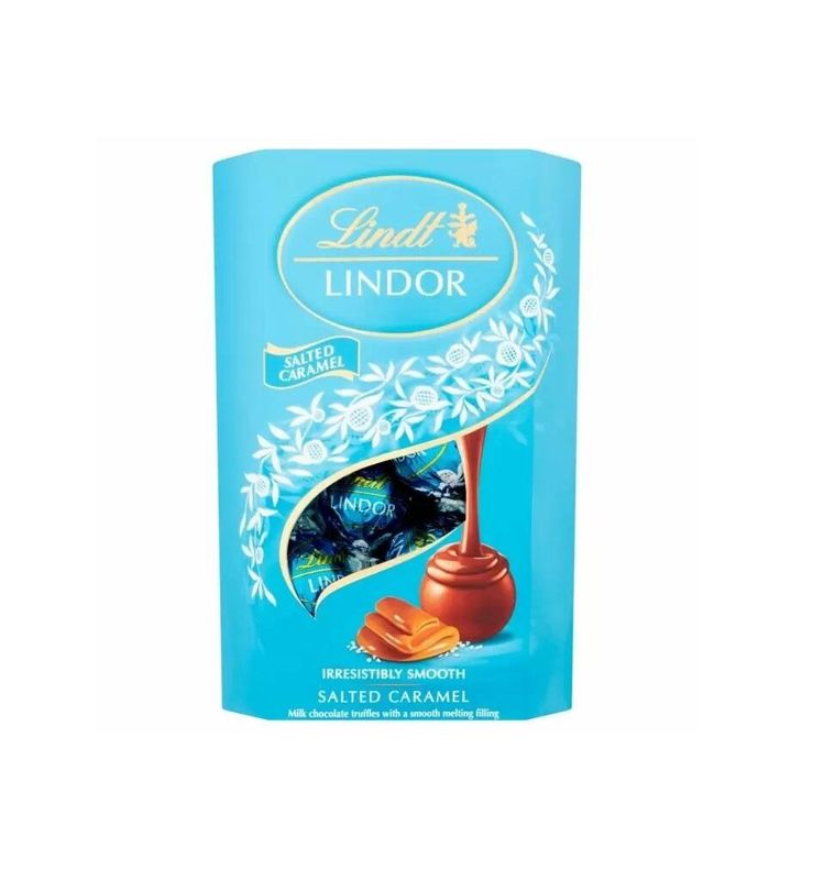 Lindt Lindor Salted Caramel Chocolate Truffles 200g