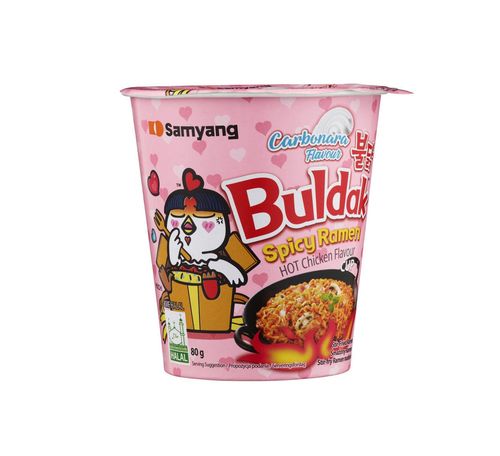 Samyang Buldak Carbonara Ramen Nudler Cup 30x80g