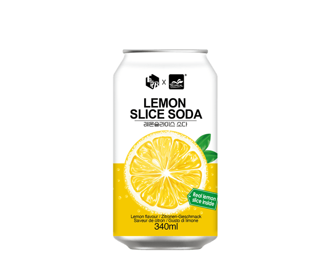 Hovedbilde Fruit.B x Tropical Lemon Slice 340ml
