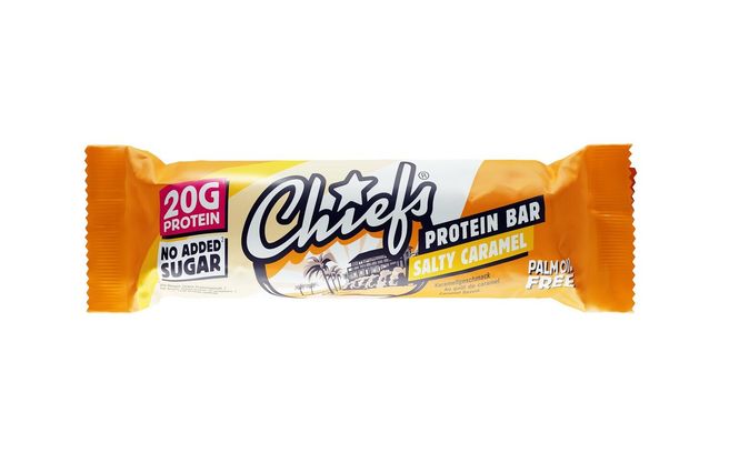 Hovedbilde Chiefs Protein Bar Salty Caramel 55g