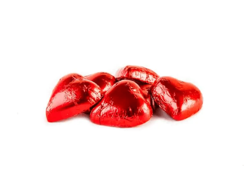 Milk Chocolate Red Hearts 1kg