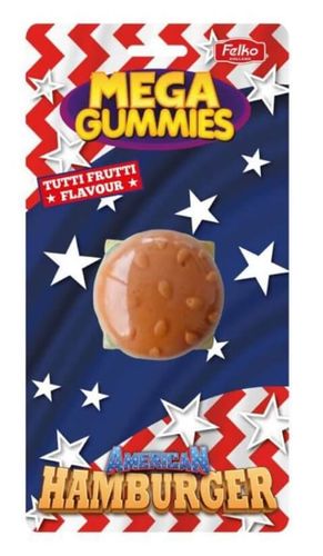 Mega Gummies Hamburger 120g