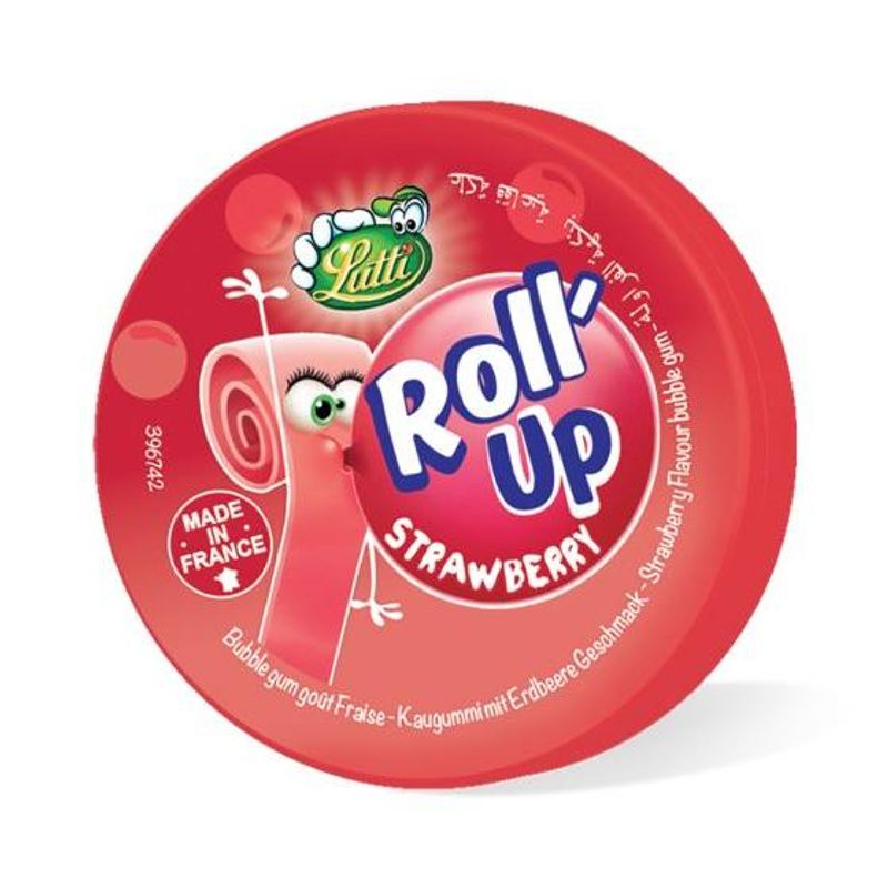 Roll Up Gum Strawberry 29g 