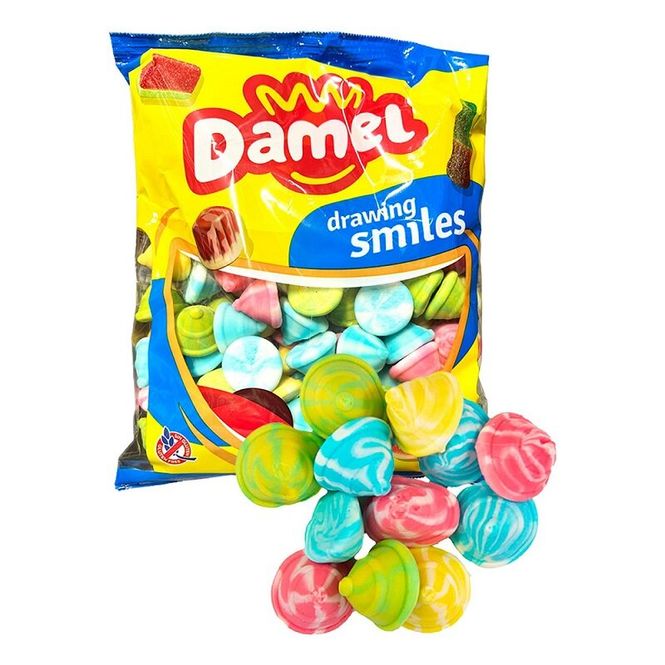 Hovedbilde Unicorn Rainbow Twists 1kg