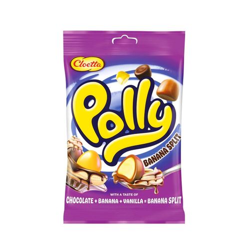 Polly Banana Split 100g