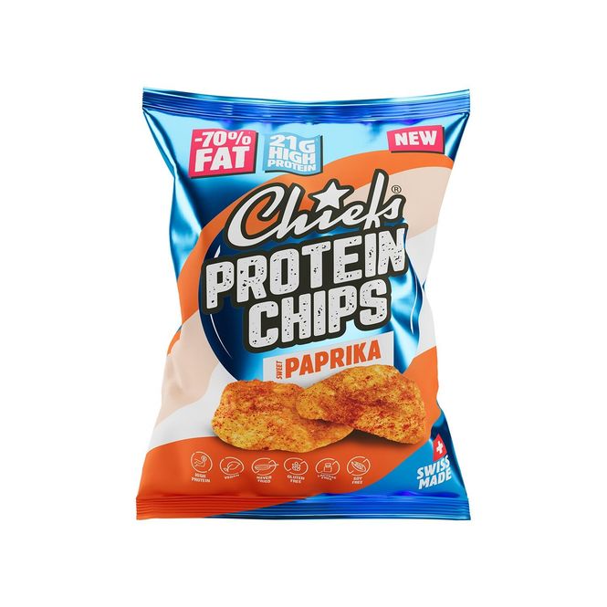 Hovedbilde Chiefs Protein Chips Paprika 80g