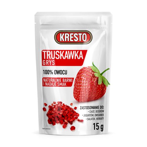 Kresto Freeze Dried Strawberry Bits 15g