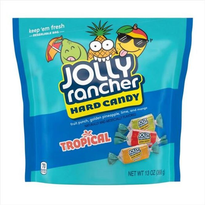 Hovedbilde Jolly Rancher Hard Candy Tropical Pouch 368g
