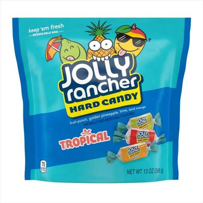 Jolly Rancher Hard Candy Tropical Pouch 368g