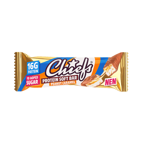 Chiefs Protein Soft Bar Peanut Caramel 55g