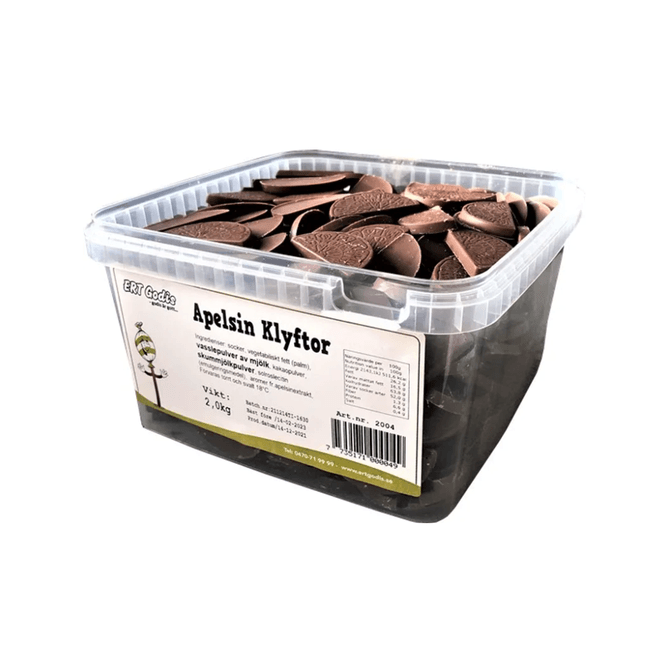 Hovedbilde Apelsinklyftar 3,4kg