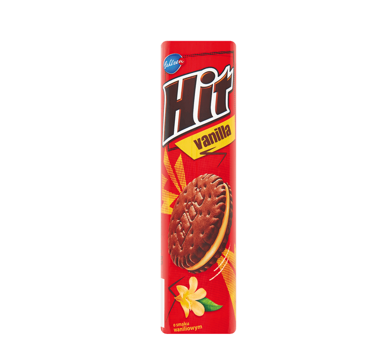 Hit Vanilla Chocolate Biscuits 220g