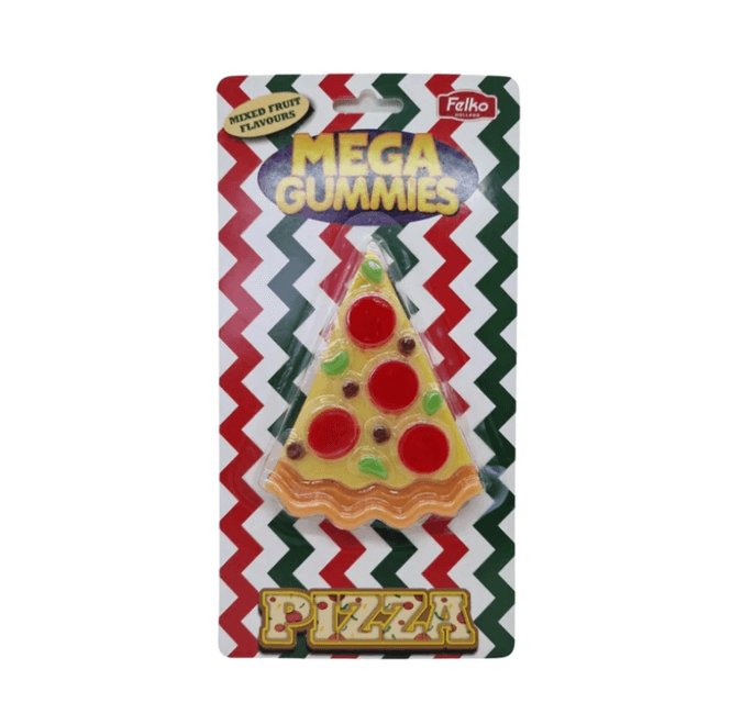 Hovedbilde Mega Gummies Pizza Slice 120g