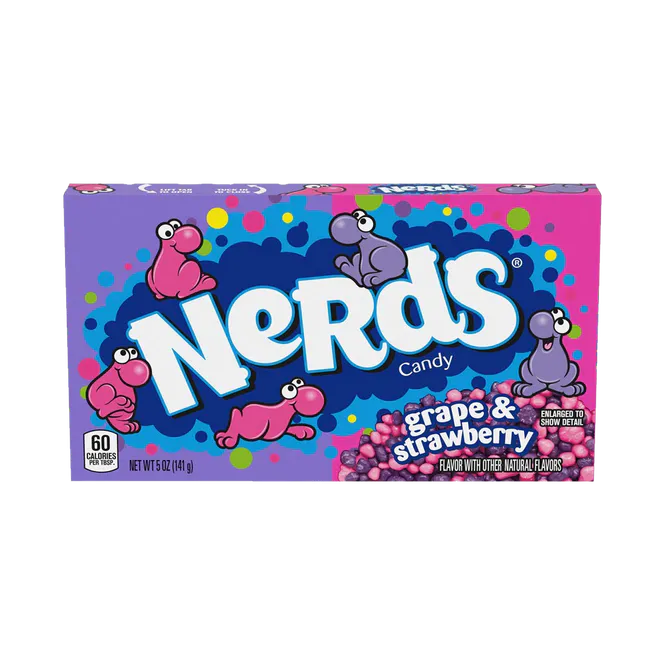 Hovedbilde Nerds Grape & Strawberry 141g