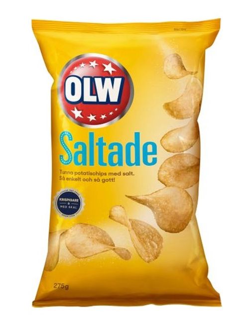 Hovedbilde OLW Salt Chips 175g