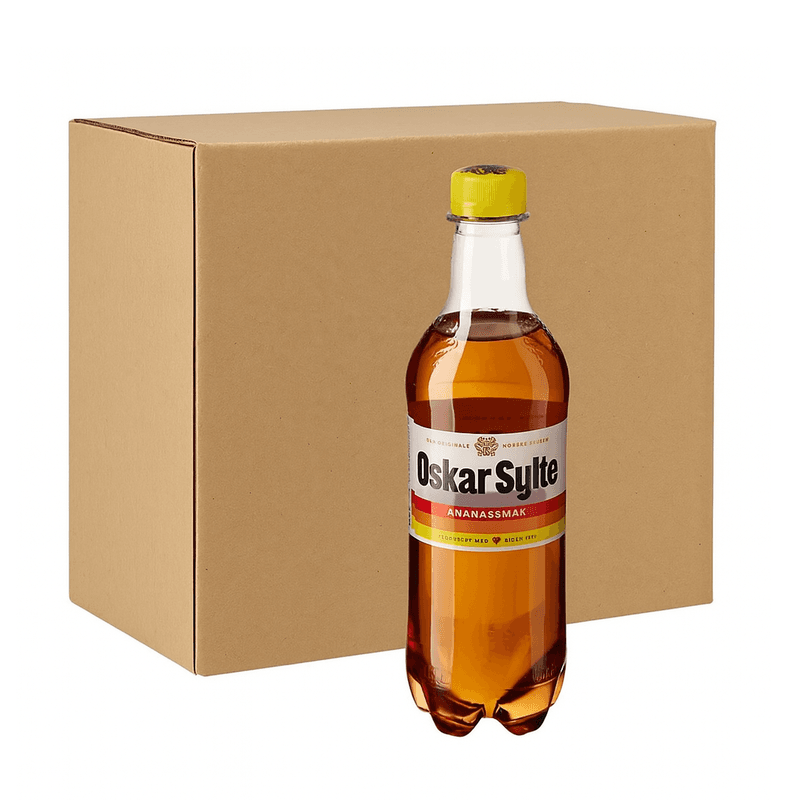 Oskar Sylte Ananasbrus 24x500ml