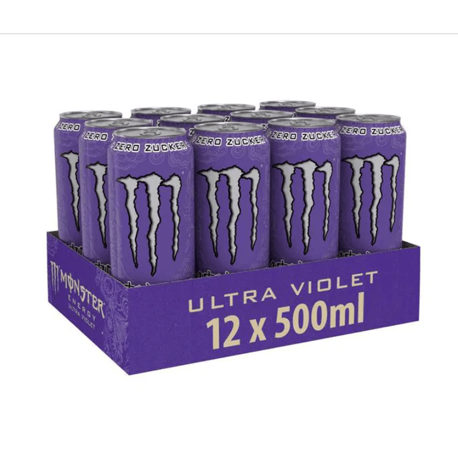 Hovedbilde Monster Energy Ultra Violet 12x500ml