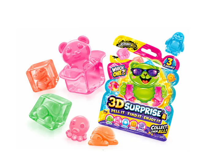 Hovedbilde 3D Surprise Gummies 60g